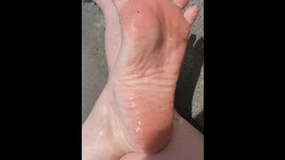 Femdom Goddess Giantess Feet At Beach Foot Fetish Dirty Feet