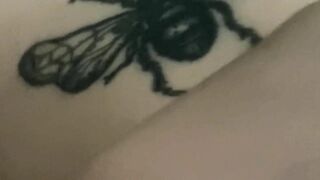 Bun cums off the vibrator then is fucked