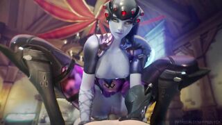 Overwatch - Widowmaker Riding Dick Cowgirl Position (Sound)