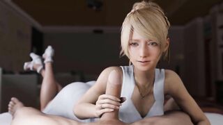 3D Compilation: Lunafreya Blowjob Dick Ride Fucked From Behiind Final Fantasy XV Uncensored Hentai