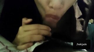 Amateur College - My Girlfriend is Having A Fun Time Sucking My Asian Dick - /hekijade