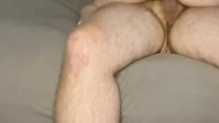 Hubby destroys my little pussy and I cream all over him