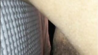 Bumble hook-up...drops his huge old guy load in my milf pussy