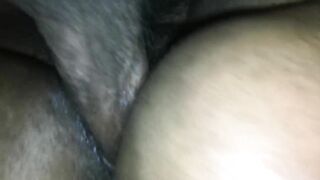 Thick azz ebony Creamy ride