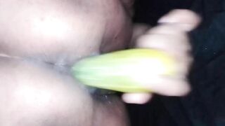 Pakistani bhabhi use cucumber and cuming part 2