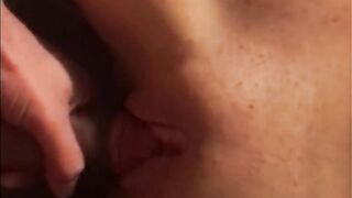 Close up Fuck her throat and fucked cumshot twice