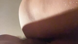 She wanted it slow and deep in her pussy- Huge Creampie end shot & close up !