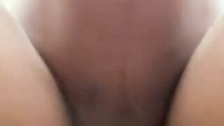 Boyfriend struck Sexy slim black Pussy