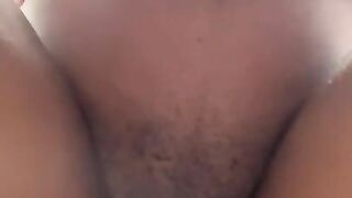 Boyfriend struck Sexy slim black Pussy