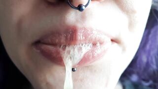 ASMR SALIVA ???? DROOL ???? АСМР ТЕКУТ СЛЮНКИ