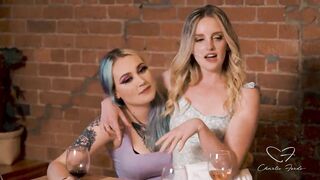 TEASER: Charlie invites her friends for dinner which ends up in a crazy group sex!