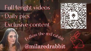 Mila Red Rabbit proves she's an expert in the art of sucking balls