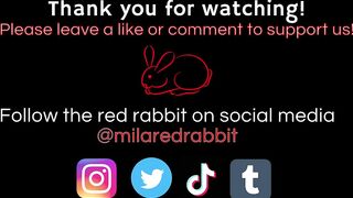 Mila Red Rabbit proves she's an expert in the art of sucking balls