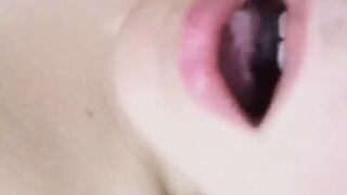 Homemade masturbation and passionate orgasm close up