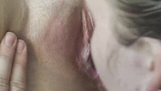 Doggy Creampie & Cum Clean Up