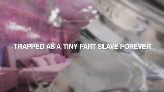 GASSY GIANTESS TRAPS TINY IN A JAR AND BLASTS FARTS ON HIM - DIRTY MEAN TALK - GODDESS FARTS