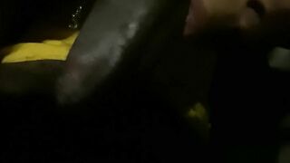 Sucking Dick In The Car In Parking Lot