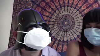 Darth Vader Sugar Daddies 2 Covid 19 Quarantine Girls - will he Remove his Mask?