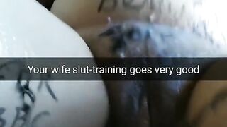 We Train you Wife 24/7 non Stop. soon she will be Perfect Dumb Whore for Fucking [Cuckold.Snapchat]