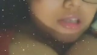 Latinaqueena1k Pussy and Tits Play