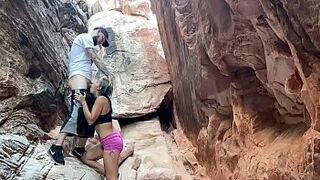 Public mountain sex