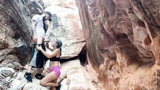 Public mountain sex