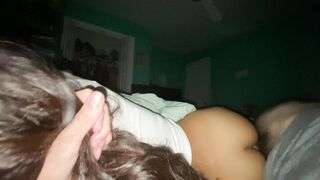 Teen Hair Pulling Clapping Cheeks