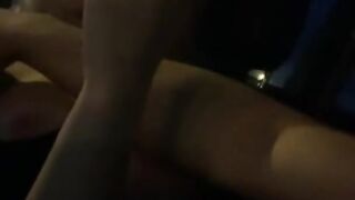 Teen from Tinder Sucks my Cock in the Car after Movie Date