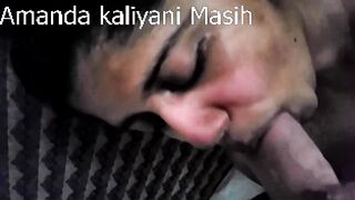 Indian Desi Amanda Kaliyani Masih Blowjob