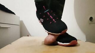 Cock Crush Cum Skechers Bubble Sole