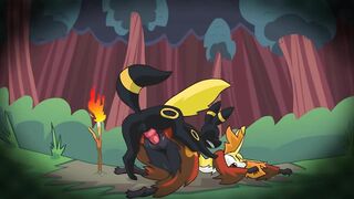 Umbreon X Delphox! Pokemon Hentai