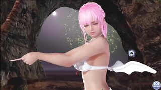 Dead or Alive Xtreme Venus Vacation Fiona Valentine's Day Pose Cards Fanservice Appreciation