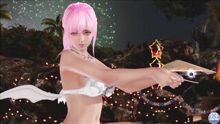 Dead or Alive Xtreme Venus Vacation Fiona Valentine's Day Pose Cards Fanservice Appreciation