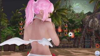 Dead or Alive Xtreme Venus Vacation Fiona Valentine's Day Pose Cards Fanservice Appreciation