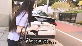 婦警お漏らし!?不審者に説教中、ガマン限界を超えてしまう女警察官ドラマ ｜おしがま,素人,日本人,無修正,おもらし,おしっこ,尿,野外,個撮,コスプレ,警察,美脚,手コキ,射精,フェラ失禁ぶっかけ顔射