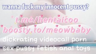 a real hentai babygirl. lets videocall? t.me/hentaicoo