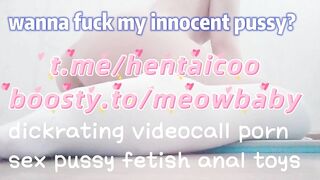 a real hentai babygirl. lets videocall? t.me/hentaicoo