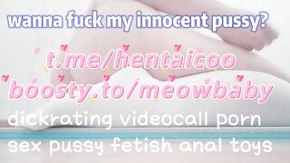 a real hentai babygirl. lets videocall? t.me/hentaicoo