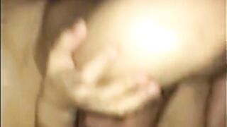 Sexdate with a Fan. Quick cumshot in my pussy. Hubby recording