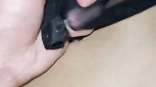 Latina Teen Plays With Her Pussy, Doggystyle, Cumshot