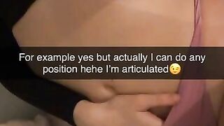 Student wants to fuck in changing room at school Snapchat