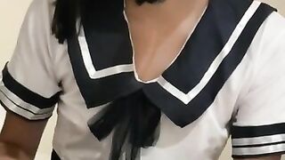 SchoolgirI cosplay.