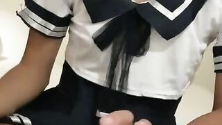 SchoolgirI cosplay.