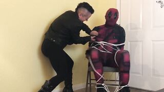 Negasonic Gives Deadpool Tickling