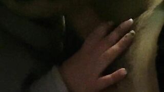 my adorable cute stepsister gives me a blowjob before going to sleep