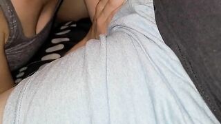 Riding my boyfriends dick before he fucks my face