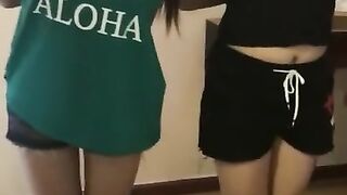 Two Asian Girl in an Escape Challenge