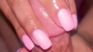 Hot new video with pink nails