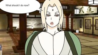 Tsunade big boods and big ass give blowjob hardcore big dick anime 18+ henrai Naruto game gameplay