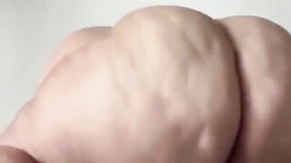 Riding 12inch dildo moaning cumming hard